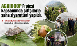 AGRICOOP Projesi kapsamında çiftçilerle saha ziyaretleri yapıldı.