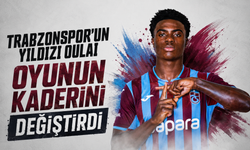 Trabzonspor'un yıldızı Oulai oyunun kaderini değiştirdi