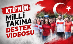 KTÜ’nün Milli Takıma destek videosu