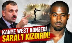 Kanye West konseri Saral'ı kızdırdı!