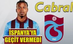İspanya'ya geçit vermeyen Cabral, Trabzonspor'a umut verdi