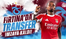 Fırtına'da transfer imzaya kaldı!