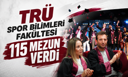 TRÜ Spor Bilimleri Fakültesi 115 mezun verdi
