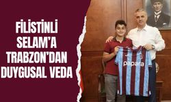 Filistinli Selam’a Trabzon’dan duygusal veda
