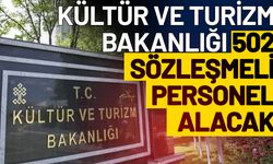 Kültür Ve Turizm Bakanlığı 502 Sözleşmeli Personel Alacak
