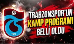 Trabzonspor’un Kamp Programı Belli Oldu