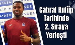 Cabral Kulüp Tarihinde 2. Sıraya Yerleşti