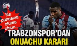 Onuachu için gelen o teklif reddedildi! Trabzonspor'dan flaş transfer kararı