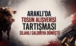 Trabzon'da tosun alışverişi kanlı bitti!