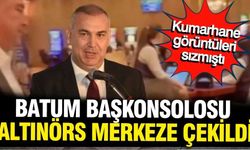 Batum Başkonsolosu Adnan Altay Altınörs merkeze çekildi