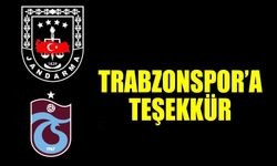 Jandarma Genel Komutanlığı'ndan Trabzonspor’a teşekkür mesajı