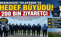 Beşikdüzü Teleferik’te hedef büyüdü: 200 bin ziyaretçi