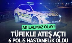 Tüfekle ateş açtı! 6 polis hastanelik oldu, bölge karantinaya alındı