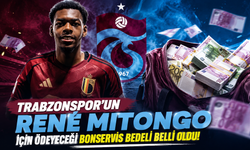 Trabzonspor'un René Mitongo için ödeyeceği bonservis bedeli belli oldu!