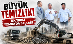 Büyük temizlik! İlk yıkım Yomra'da başladı