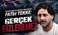 Trabzonspor teknik direktörü Fatih Tekke: Gerçek gizlenemez