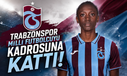 Trabzonspor milli futbolcuyu kadrosuna kattı