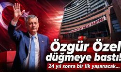 Özgür Özel düğmeye bastı: 24 yıl sonra bir ilk yaşanacak!