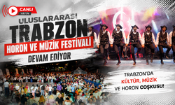 Trabzon Büyükşehir Belediyesi’nin ev sahipliğinde düzenlenen Uluslararası Trabzon Horon ve Müzik Festivali devam ediyor