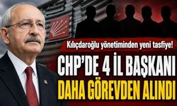 CHP'de 4 il başkanı daha görevden alındı