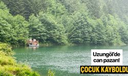 Çanta için göle atlayan çocuk kayboldu