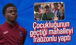 Oulai'den anlamlı ziyaret! Çocukluk mahallesine gitti