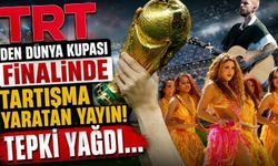 TRT'den Dünya Kupası finalinde tartışma yaratan yayın!