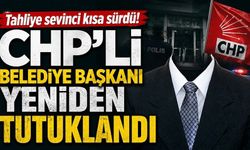 Tahliye sevinci kısa sürdü!