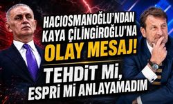 Hacıosmanoğlu'ndan Kaya Çilingiroğlu'na olay mesaj! Canlı yayında ifşa etti