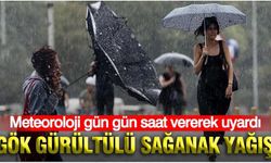 Meteoroloji gün gün saat vererek uyardı: Gök gürültülü sağanak yağış