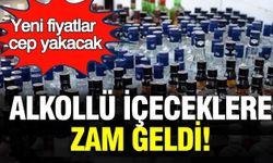 Alkollü içecek fiyatlarına bir zam daha geldi