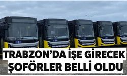 BÜYÜKŞEHİR'İN ŞOFÖR ALIMINDA 44 İSİM BELLİ OLDU
