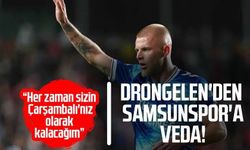Samsunspor, Rick Van Drongelen'e veda etti!
