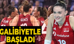 A Milli Kadın Voleybol Takımımız Avrupa Şampiyonası'nda Letonya'yı mağlup etti!