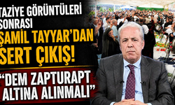 Şamil Tayyar’dan sert çıkış! “DEM zapturapt altına alınmalı”