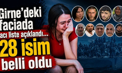 Girne’deki faciada acı liste açıklandı…