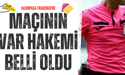 Kasımpaşa-Trabzonspor maçının VAR hakemi belli oldu
