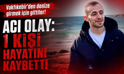 Vakfıkebir’den denize girmek için gittiler! Acı olay: 1 kişi hayatını kaybetti