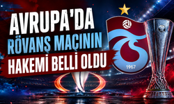 Avrupa'da rövanş maçının hakemi belli oldu