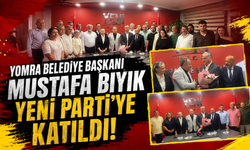 Yomra Belediye Başkanı Mustafa Bıyık Yeni Parti’ye katıldı