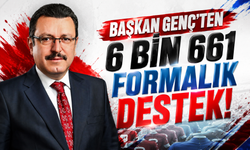 Başkan Genç’ten 6 bin 661 formalık destek!