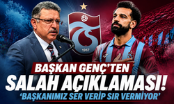 Başkan Genç'ten Salah açıklaması! 'Başkanımız ser verip sır vermiyor'