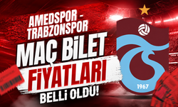 Amedspor - Trabzonspor maç bilet fiyatları belli oldu