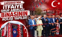 Çarşıbaşı'nda İtfaiye Grup Amirliği binasının açılışı yapıldı