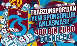 Trabzonspor’dan yeni sponsorluk anlaşması! 400 bin Euro ödenecek