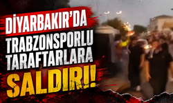 Diyarbakır'da, Trabzonsporlu taraftarlara saldırdı