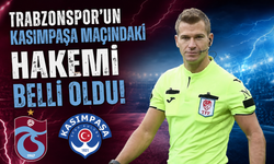 Trabzonspor’un Kasımpaşa maçındaki hakemi belli oldu