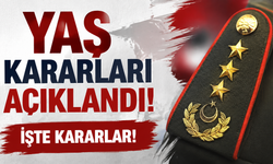 YAŞ kararları açıklandı: İşte kararlar!