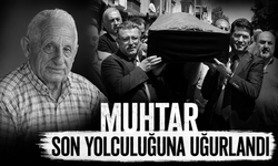 Muhtar son yolculuğuna uğurlandı