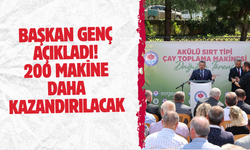 Başkan Genç açıkladı! 200 makine daha kazandırılacak